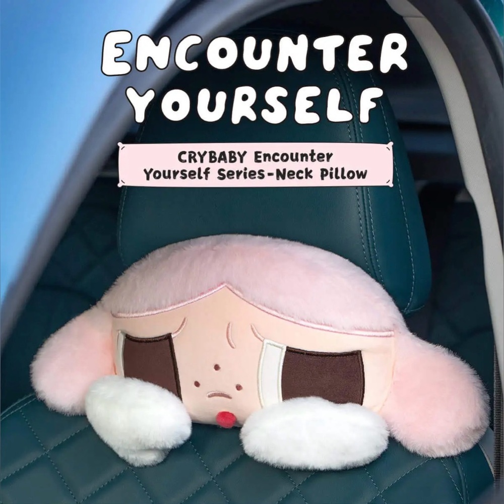 Pop Mart / 2pcs : CRYBABY Encounter Yourself Series-Neck Pillow